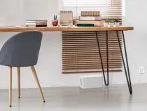 Bloc multiprise avec bo&icirc;te de rangement - 5 prises - c&acirc;ble de 1.5 m - blanc - terre allemande (EB5WSWOG)
