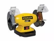 Meuleuse d'&eacute;tabli - 1x meule &agrave; meuler + 1x roue &agrave; brosses - 330 w, 2980 tr/min, meule de meulage taille 150 x 20 x 12,7 mm + meu