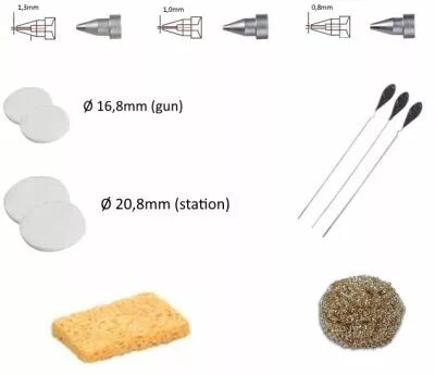 Spare replacement set for vtss310 (VTSS310/SP2)