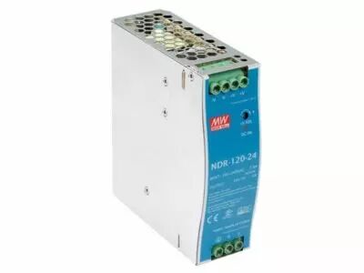 120 W SINGLE OUTPUT INDUSTRIAL DIN RAIL POWER SUPPLY 24 V 5 A (NDR-120-24)