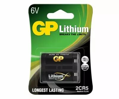 2CR5 Batterie au lithium (equivalent EL2CR5, DL245, KL2CR5, 5032LC, 245)
