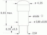 4bprm 4,3x9,7 12v jaune (010580)