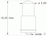 4mdfl 5,6x16 12v rouge (015765)