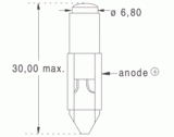 6psb 5,8x30 48v vert (010571)