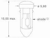 6t4,5 5,6x15 12v rouge (015833)