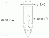 6t4,6 5,6x20 12v vert (010552)