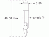 6t68g 6,8x47 12v rouge (010735)