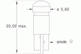 6w2 5,6x20 24v bleu (010645)