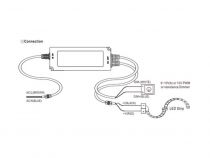 Ac-Dc Single Output Led Driver With Pfc - 3 Wire Input - Adjust With Potmeter (ELG-240-24B-3Y)
