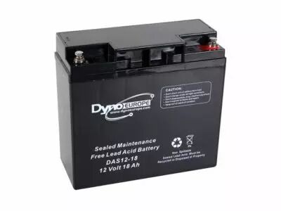 Accu acide-plomb 12v-18ah 180x76x167mm (DAS12-18)