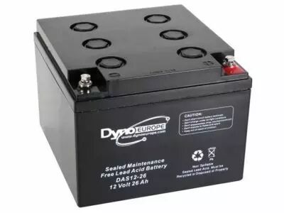 Accu acide-plomb 12v-26ah 165x174.5x125mm (DAS12-26)