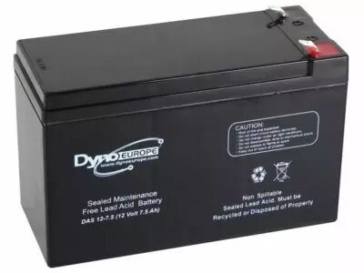 Accu acide-plomb 12v-7.5ah 151x65x99mm (DAS12-7.5)
