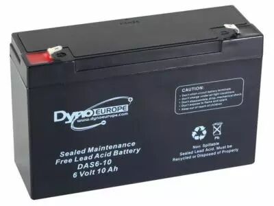Accu acide-plomb 6v-10ah 151x50x101mm  (DAS6-10)