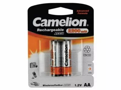 Accu nimh lr6 1.2v-2200mah (2/carte) digital special (HR6C/22)