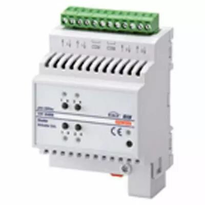 Actionneur pour commande moteurs - knx - pour rail din - 230v - 6a - ip20 - 2 canaux - 4 modules din