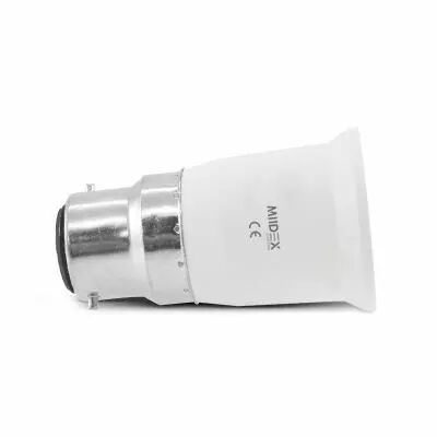 ADAPTATEUR BASE CULOT B22 VERS E27 (73990)