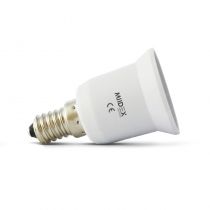ADAPTATEUR BASE CULOT E14 VERS E27 (73989)