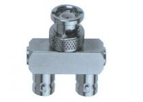 Adaptateur bnc en t femelle-male-femelle 50 ohms