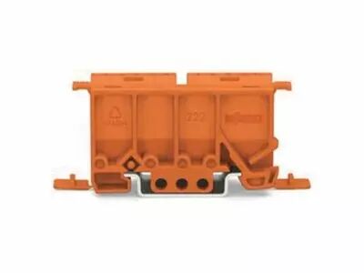 Adaptateur de fixation pour connecteurs de 2 � 5 p�les, orange (WG222500)