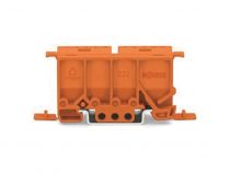Adaptateur de fixation pour connecteurs de 2 à 5 pôles, orange (WG222500)