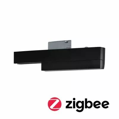 Adaptateur de Spot URail ZB 0-50W Noir d�poli 230V plastique On/Off/grd (95524)