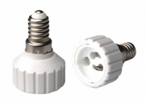 ADAPTATEUR E14-GU10 BLANC (158465)