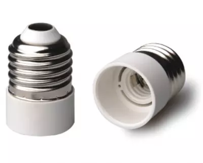 ADAPTATEUR E27-E14 BLANC (158269)