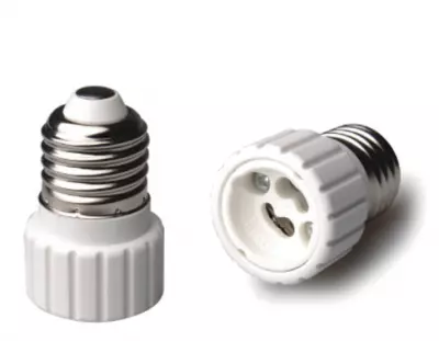 ADAPTATEUR E27-GU10 BLANC (158265)