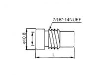 Adaptateur pour usage avec c/p 15662 rg59/u (CU02B)