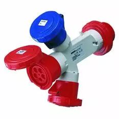 Adapteurs �tanches 3p+n+t 32a 6h sorties 2p+t/3p+t/3p+n+t (GW64061)