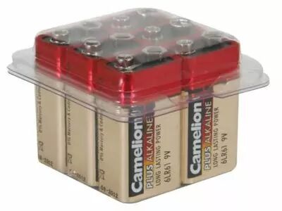 Alcaline e-block 9v-500mah (6 pcs/bo�te) (6LR61C/6)