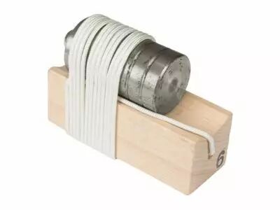 ALCO - FIL � PLOMB SUR BLOC - BOUT PLAT - 800 gr