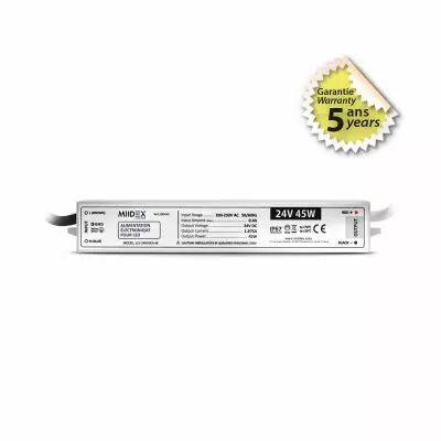 ALIM 24V DC LUMINEUX 45W IP67 5ANS (100468)