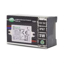 ALIM LED 12V DC 420mA 5W IP68 (75281)