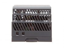 ALIMENTATION - 1 SORTIE - 100 W - 12 V 7.5 A - MONTAGE SUR RAIL DIN - POUR USAGE INDUSTRIEL (HDR-100-12N)