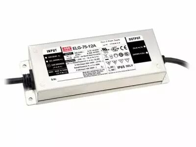 ALIMENTATION � D�COUPAGE  - 1 SORTIE - 75 W - 12 V (ELG-75-12A)