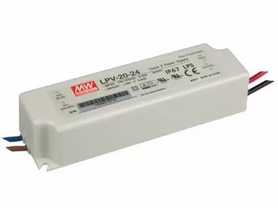 alimentation � d�coupage - 1 sortie - 20 w - 12 v (LPV-20-24)