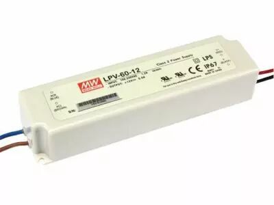 alimentation � d�coupage - 1 sortie - 60 w - 12 v (LPV-60-12)