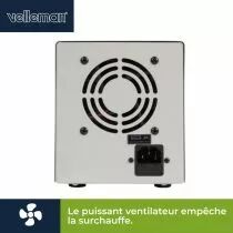 Alimentation Dc Lab &Agrave; Double Afficheur Lcd / 0-30 Vcc 0-3 A Max (LABPS3003)