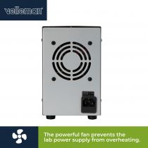 ALIMENTATION DE LABORATOIRE DC 0-30 VCC 0-5 A MAX / AVEC DOUBLE AFFICHEUR LED (LABPS3005N)