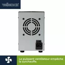 ALIMENTATION DE LABORATOIRE DC 0-30 VCC 0-5 A MAX / AVEC DOUBLE AFFICHEUR LED (LABPS3005N)