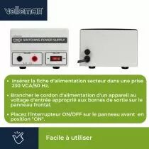 Alimentation Fixe &Agrave; D&eacute;coupage 13.8 Vcc / 10 A (FPS1310SM)