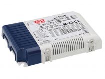 alimentation led variable - courant constant - 40 w - courant de sortie réglable avec pfc (LCM-40)