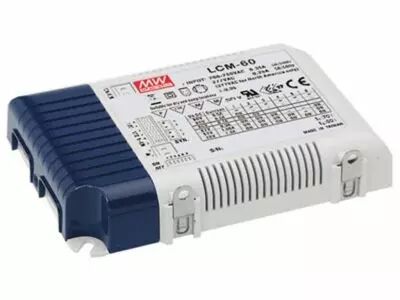 alimentation led variable - courant constant - 60 w - courant de sortie r�glable avec pfc (LCM-60)
