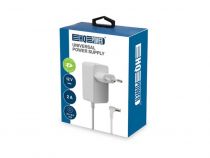 Alimentation Universelle - 12 Vcc - 2 A - 24 W - Connecteur (2.1 X 5.5 Mm) - Blanc (PSS6E1220W)