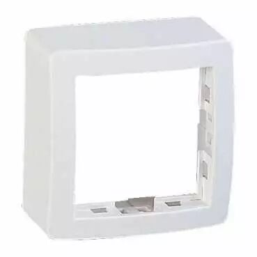Alr�a, cadre saillie standard simple, 62x62 mm, profondeur 31mm