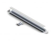 ALU-CORNER - PROFILÉ EN ALUMINIUM POUR RUBAN LED - PROFILÉ ANGULAIRE - ALUMINIUM ANODISÉ - ARGENT - 2 m (AL-E2-2)