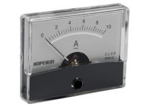 Amperemetre analogique de tableau 10a cc / 60 x 47mm (AIM6010A)