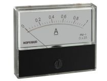 Amperemetre analogique de tableau 1a cc / 70 x 60mm (AIM701000)