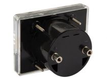 Amperemetre analogique de tableau 30a cc / 60 x 47mm (AIM6030A)